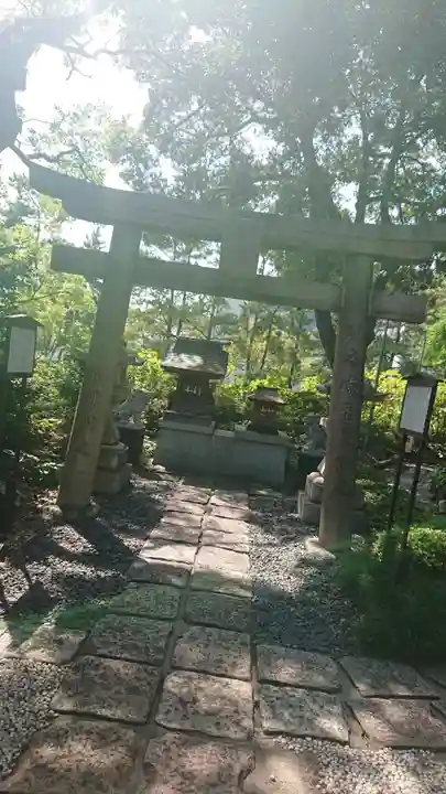 小倉祇園八坂神社の鳥居