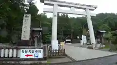 諏訪大社の鳥居