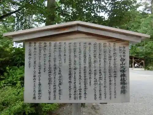 白山比咩神社の歴史