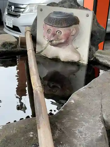 遠野郷八幡宮の手水舎