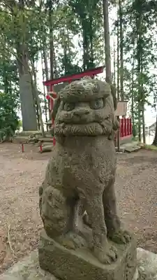 浮嶋神社の狛犬