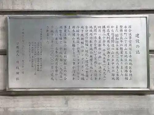 日枝神社の歴史