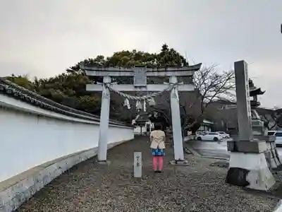 彌都加伎神社の鳥居