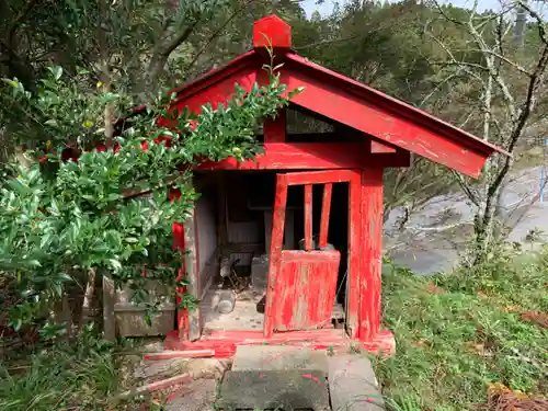神社（名称不明）の本殿・本堂