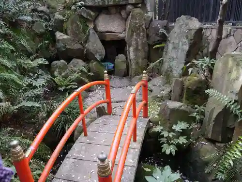 深澤神社の庭園