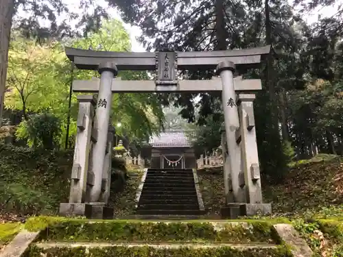 大虫神社の鳥居