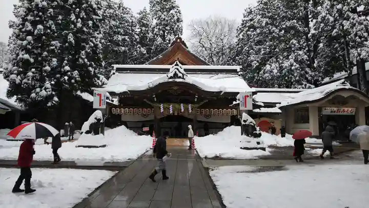 白山比咩神社の本殿・本堂