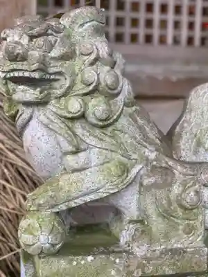 荒立神社の狛犬