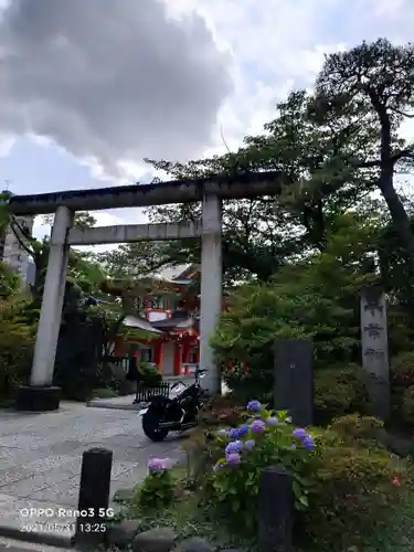 千葉神社の鳥居