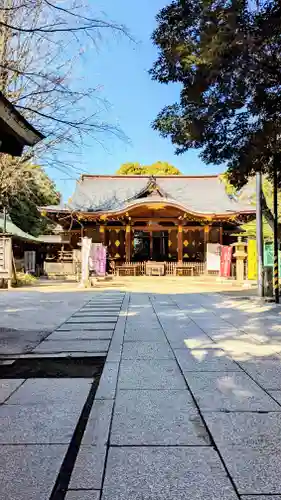 渋谷氷川神社の本殿・本堂