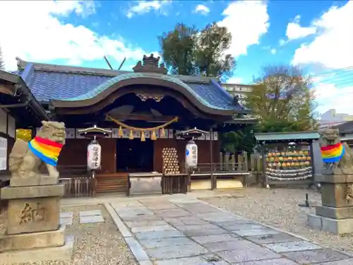 姫嶋神社の本殿・本堂
