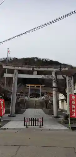 福島縣護國神社の鳥居