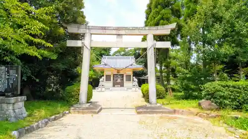 日長神社の鳥居