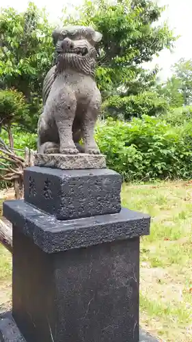 望来神社の狛犬