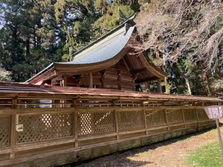 都々古別神社(馬場)の本殿・本堂