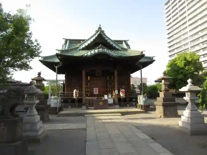 胡録神社の本殿・本堂