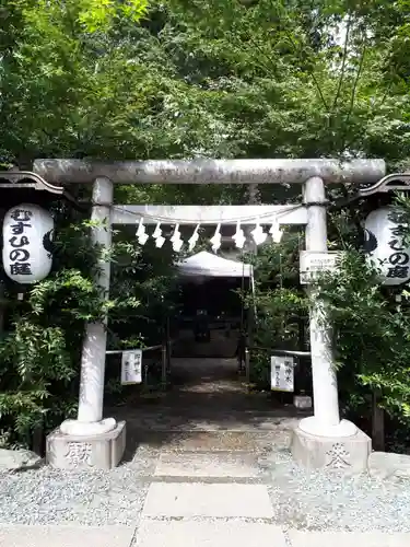 川越熊野神社の鳥居