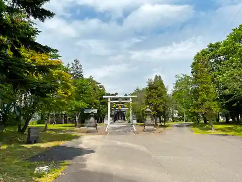 新十津川神社の鳥居