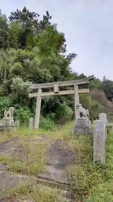 若一王子権現神社の鳥居