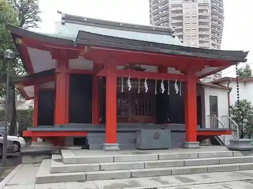 麻布氷川神社の本殿・本堂