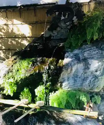 馬橋稲荷神社の手水舎