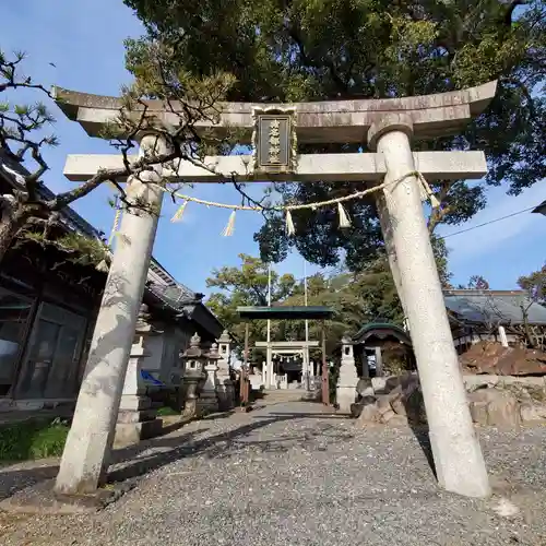 猪名部神社の鳥居