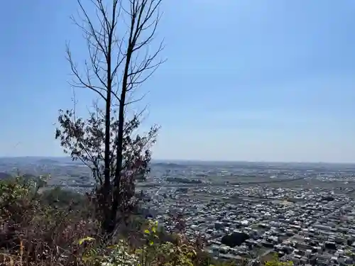 白山神社の景色