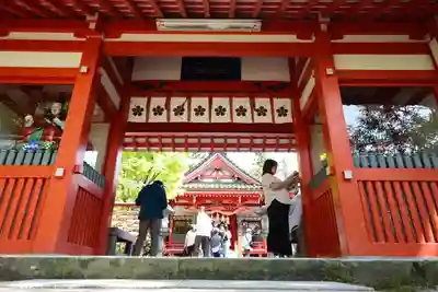金澤神社の山門・神門