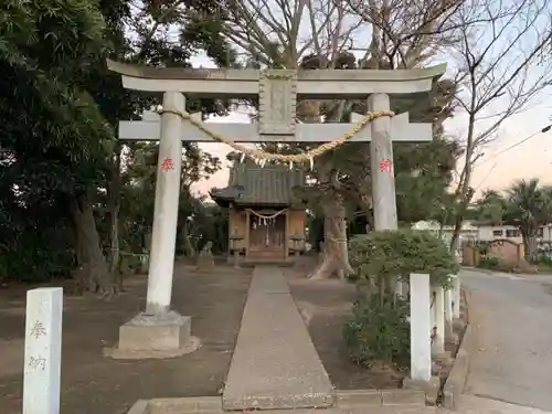 熊野神社の鳥居