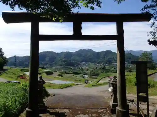 石神神社の鳥居