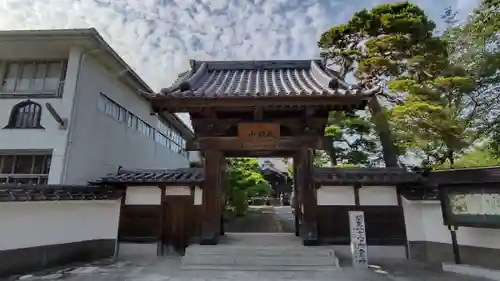 長清寺の山門・神門