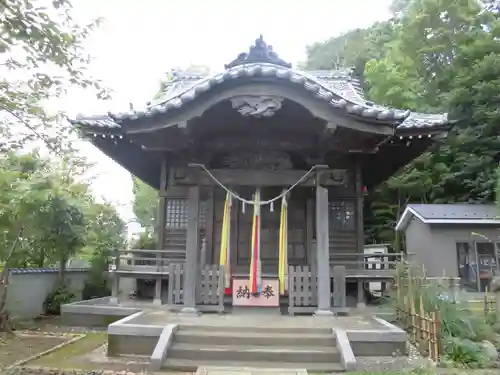 中山杉山神社の本殿・本堂