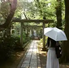 松陰神社の鳥居