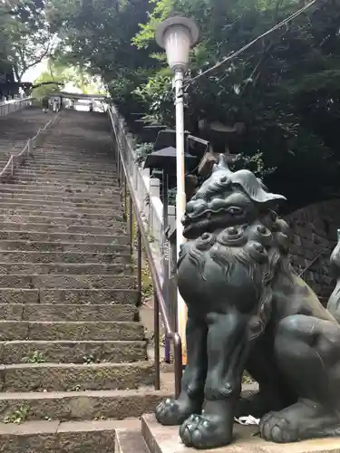 愛宕神社の狛犬