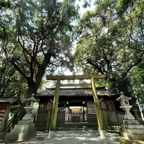 竹神社の鳥居