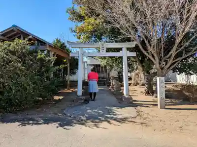 東峰神社の鳥居