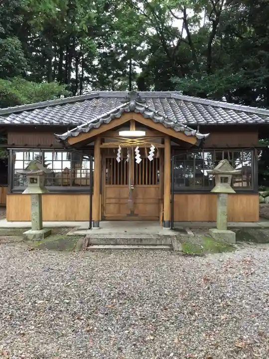 神戸神社の本殿・本堂