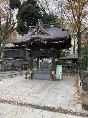 大國魂神社の手水舎