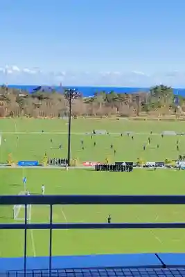 蹴球神社(Jヴィレッジ内)の景色