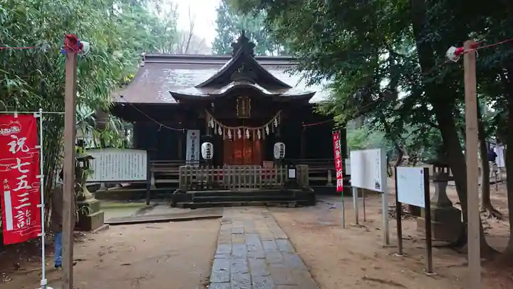 氷川女體神社の本殿・本堂