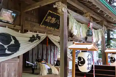 八幡神社の本殿・本堂