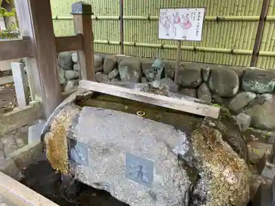 小動神社の手水舎