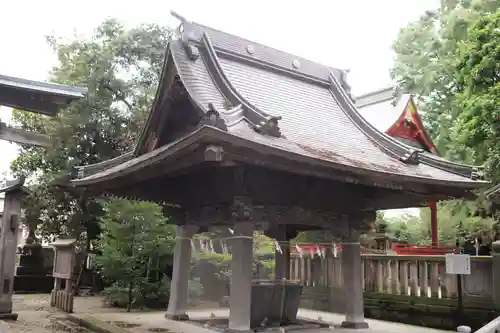 金鑚神社の手水