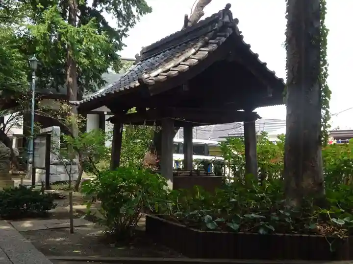 篠原八幡神社の手水舎