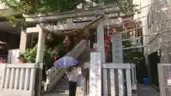 十番稲荷神社の鳥居