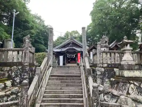 浦渡神社の景色