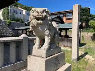 五宮神社の狛犬
