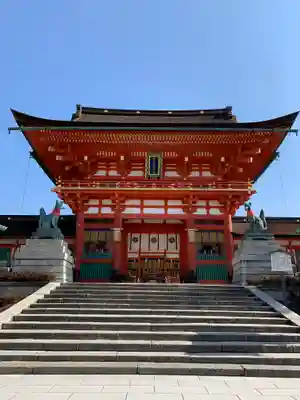 伏見稲荷大社の山門・神門