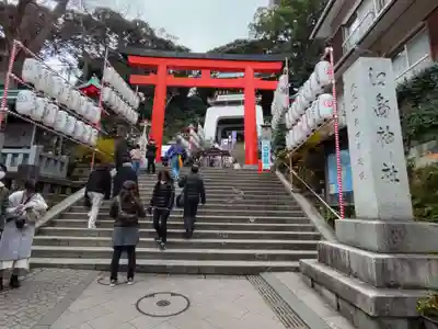 江島神社の鳥居