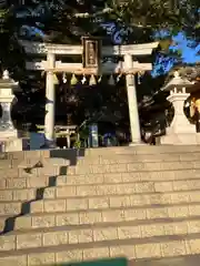 事任八幡宮の鳥居